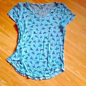 💜3 for 15-Mudd Super Soft Tissue Style Bird T-Shirt